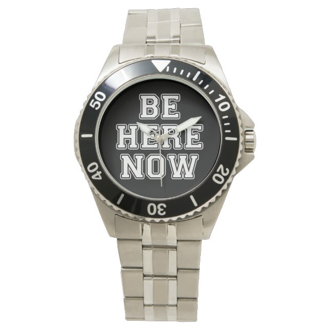 Jetzt hier sein armbanduhr (Vorderseite)
