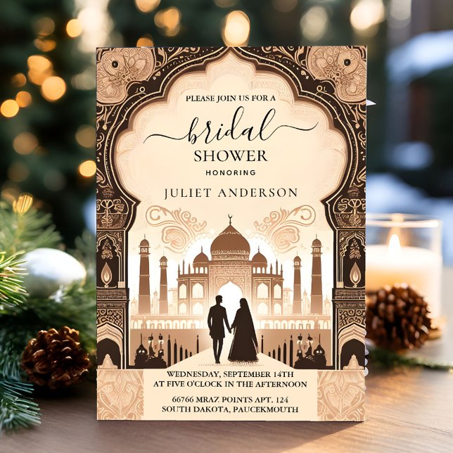 Jetzt Hindi Henna Mehndi Indian Style Brautparty Einladung (Von Creator hochgeladen)