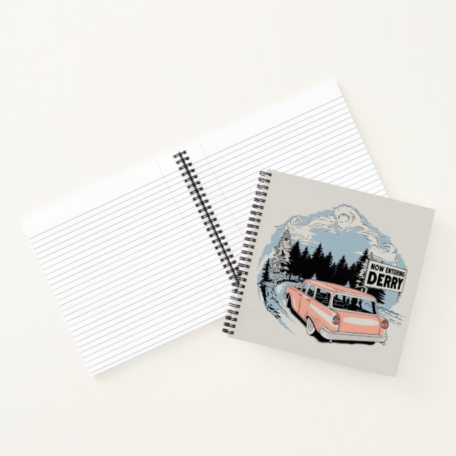 Jetzt in Derry einsteigen Notizbuch (Innenseite)