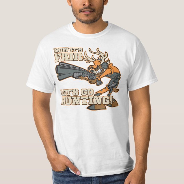 Jetzt ist es angemessen, gelassen uns auf die Jagd T-Shirt (Vorderseite)