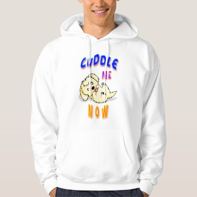 Jetzt knuddeln hoodie (Vorderseite)