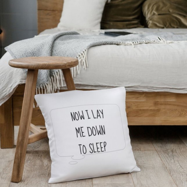 Jetzt lehne ich mich hinab zum Schlafkissen Kissen (Von Creator hochgeladen)
