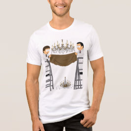 "Jetzt mach dich auf etwas gefasst"  Tri-Blend Shirt