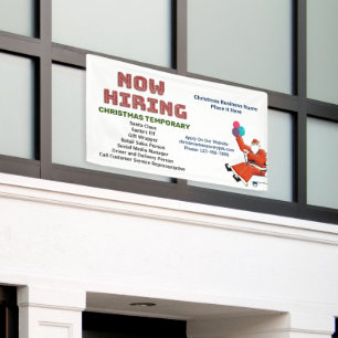 Jetzt mieten Hilfe Weihnachtsfeiertage für Unterne Banner