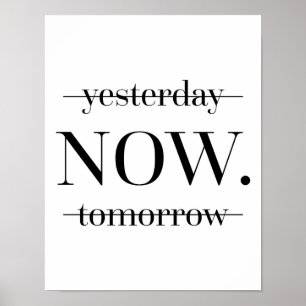 JETZT Motivierend Angebot Poster