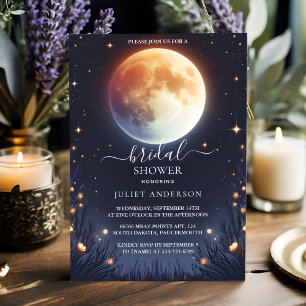 Jetzt Nacht Sonnenuntergang Moon Cloud Twilight Br Einladung