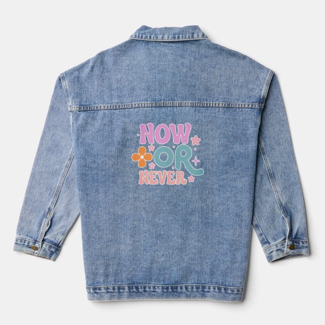 Jetzt oder nie | Inspirationsangebote Jeansjacke (Rückseite)