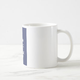 Jetzt Panik und flippen heraus aus Kaffeetasse
