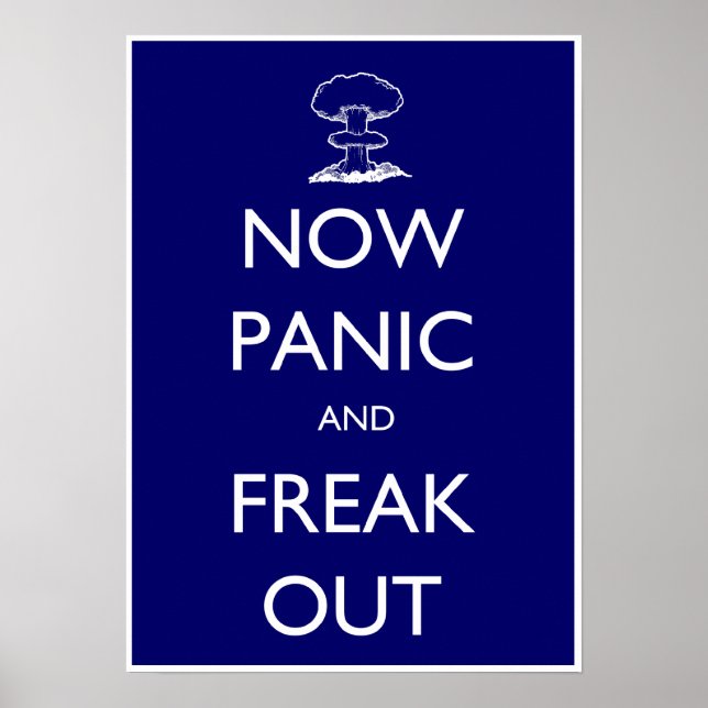 Jetzt Panik und Freak Out Poster (Vorne)