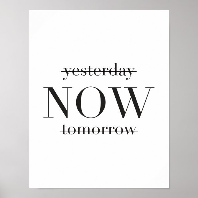 Jetzt Poster (Vorne)