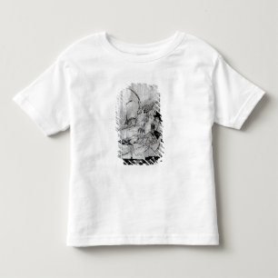 Jetzt sah König Arthur das suchende Tier Kleinkind T-shirt
