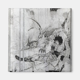 Jetzt sah König Arthur das suchende Tier Magnet