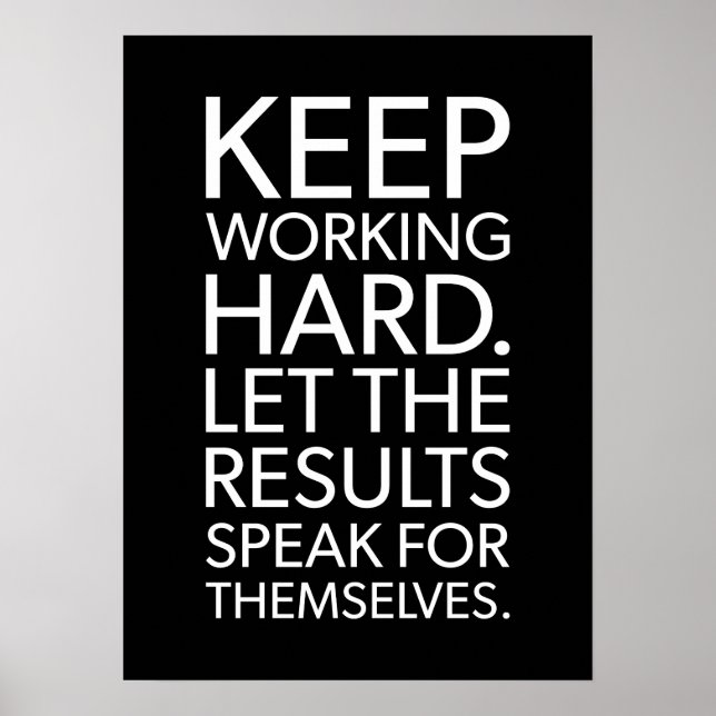 Jetzt schleifen, später einklinken - Motivierend N Poster (Vorne)