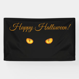 Jetzt sieht er dich schwarzen Katze hinzufügen Tex Banner