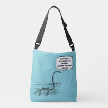 Jetzt sind wir Freunde Lustige Nessie Vintage Art