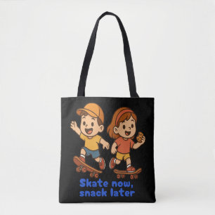 Jetzt skaten, später snacken