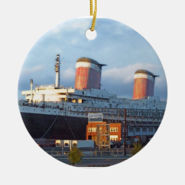 Jetzt u. dann keramik ornament (Vorne)