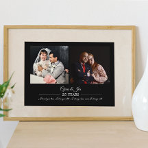 Jetzt und dann Fotos Silver Text Anniversary Foto