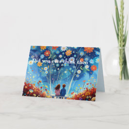 JETZT UND JETZT JAHRESKARTE/LIEBE DANKESKARTE