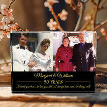 Jetzt und wieder Fotos Gold Text Anniversary Foto