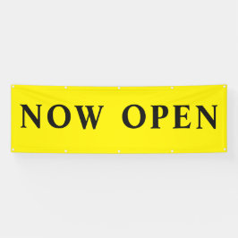 Jetzt verkaufen Open Yellow 8f Banner