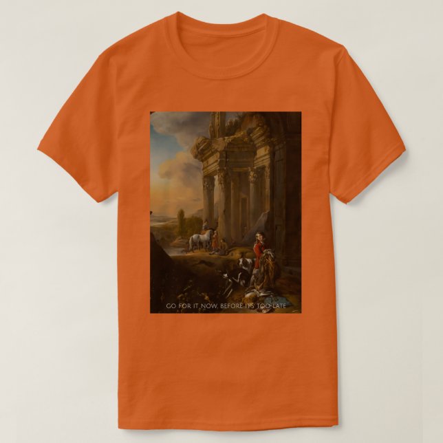 jetzt vor zu spät T-Shirt (Design vorne)