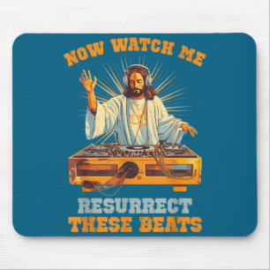 Jetzt werde ich diese Beats Jesus-Musik wiederbele Mousepad