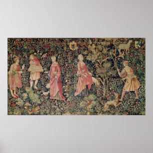 Jeu de Marelle und Cueillette de Fruits' Poster