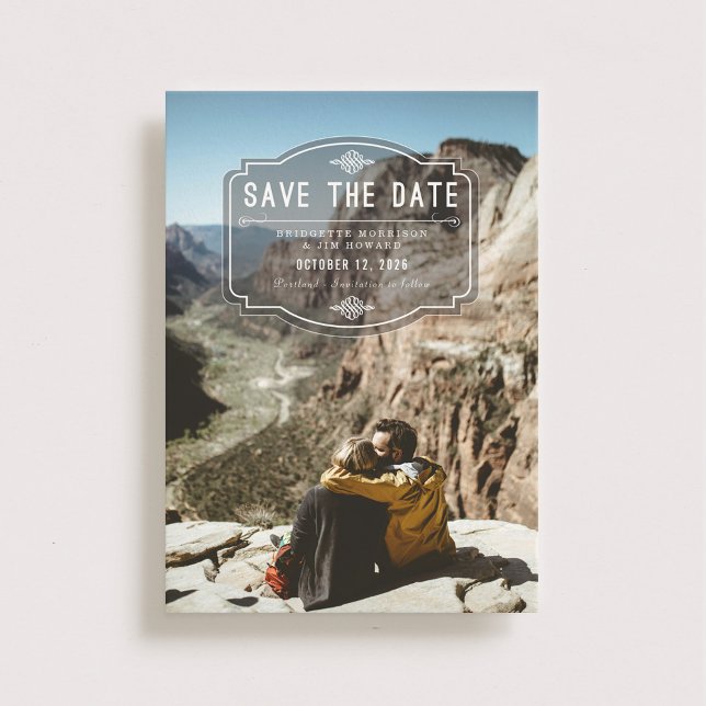 Jeune Amour von Origami Prints Save the Date (Von Creator hochgeladen)