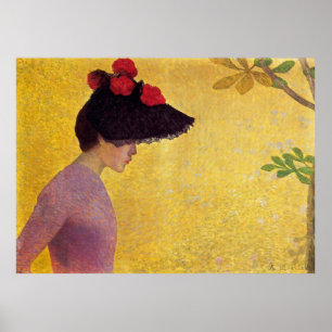 Jeune Fille de Profil von Aristide Maillol Poster