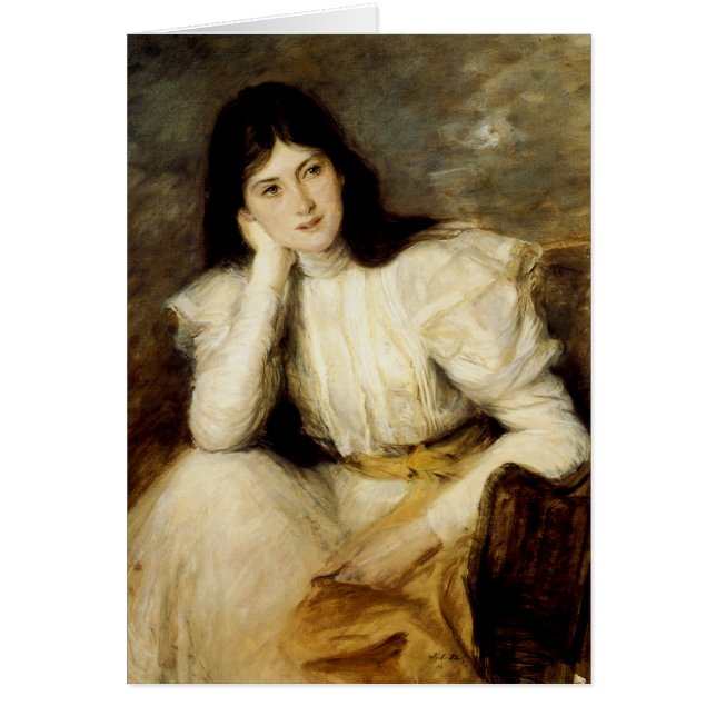 Jeune Fille Reveuse, Portrait de Berthi Capel (Vorne)