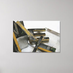 Jeux 2 Construction Gebäude Spiel 36x24 Leinwand