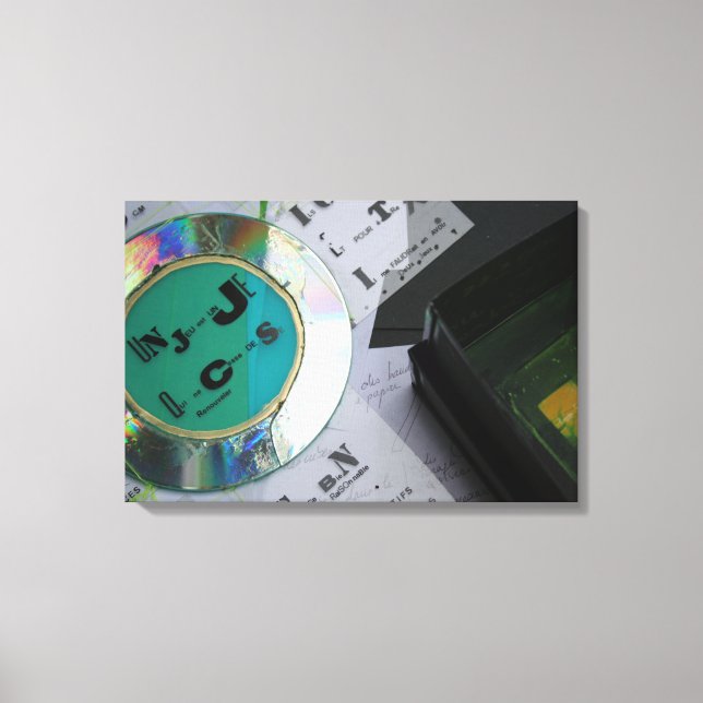 Jeux de Construction Teil II Detail 2 Leinwand (Vorderseite)