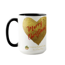 Jevays Combo Weihnachtsherz Tasse
