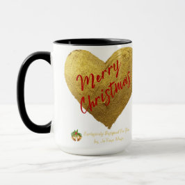 Jevays Combo Weihnachtsherz Tasse