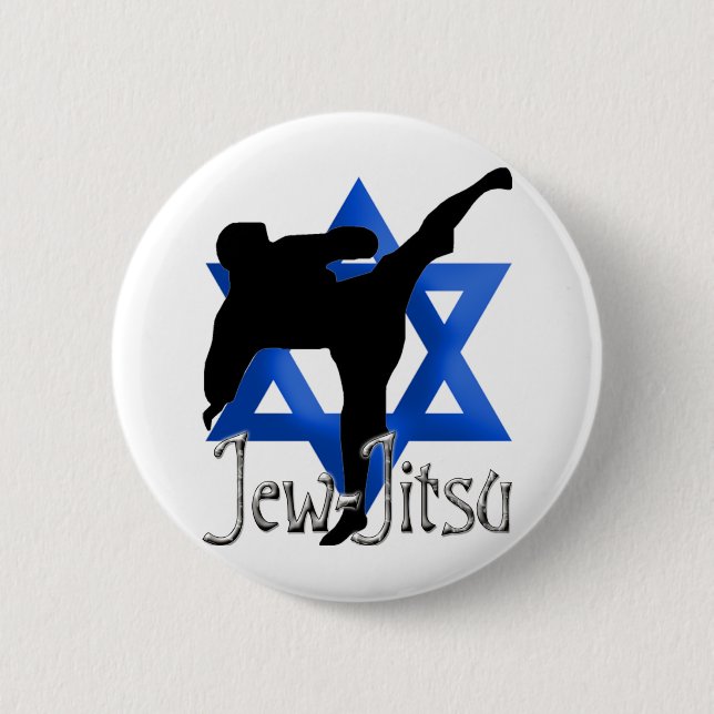 Jew Jitsu Button (Vorderseite)