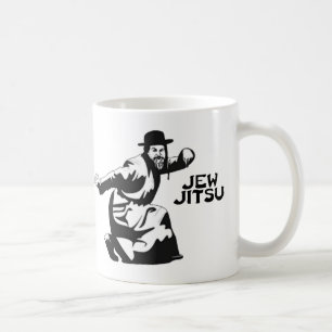 Jew Jitsu Coffee Tasse   Jüdische Bar Mitzvah-Gesc