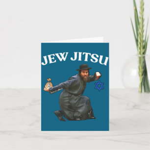 Jew Jitsu Design Karte