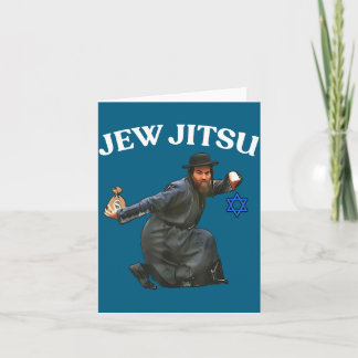 Jew Jitsu Design Karte