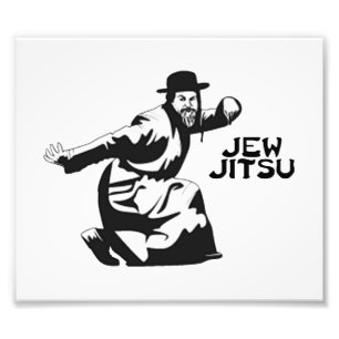 Jew Jitsu Foto Print   Jüdische Bar Mitzvah-Gesch