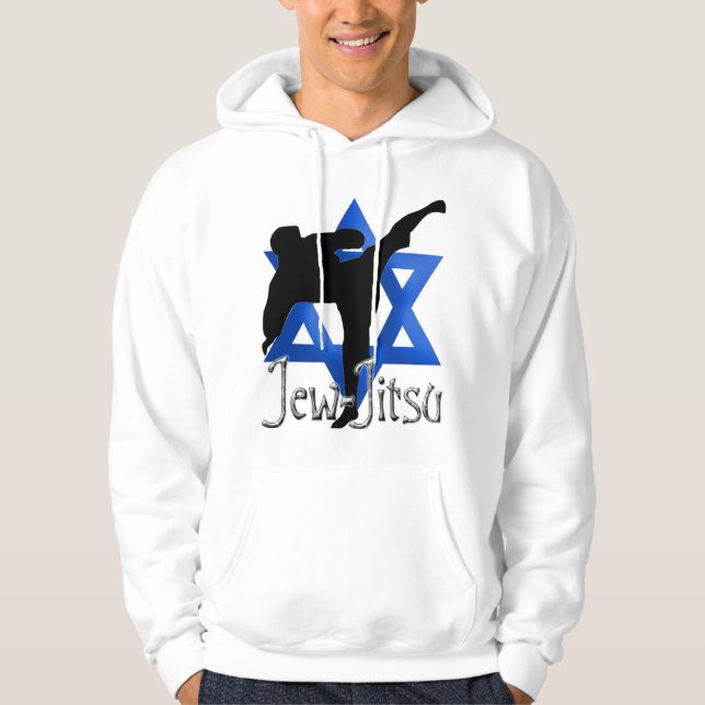 Jew Jitsu Hoodie (Vorderseite)