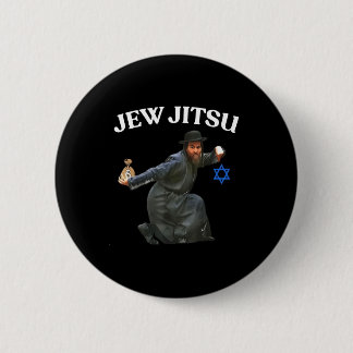 Jew Jitsu Kunstwerk Button