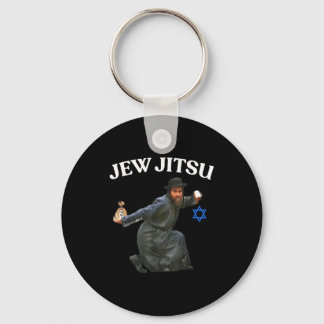 Jew Jitsu Kunstwerk Schlüsselanhänger