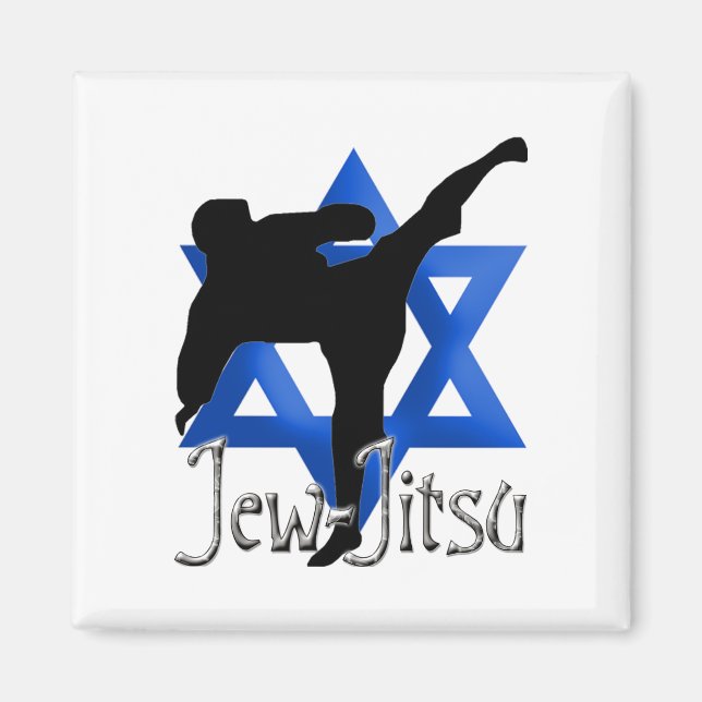 Jew Jitsu Magnet (Vorne)