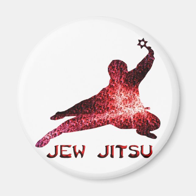 Jew Jitsu Magnet (Vorne)