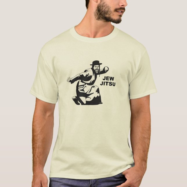Jew Jitsu T - Shirt | Jüdische Bar Mitzvah-Geschen (Vorderseite)