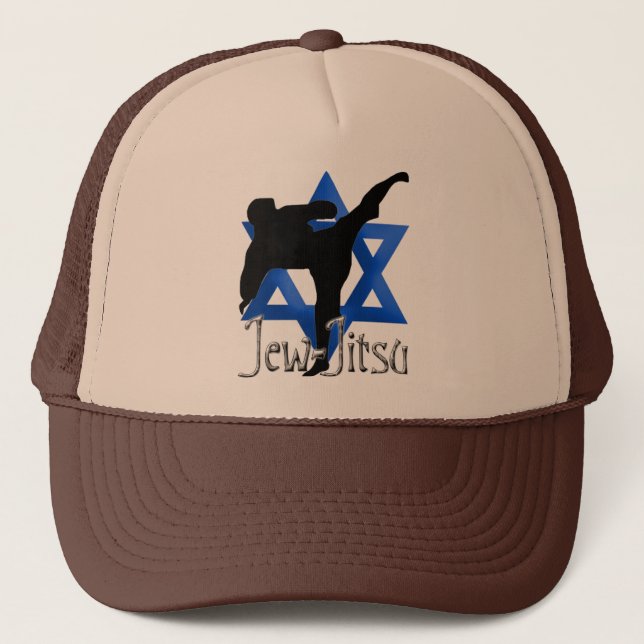 Jew Jitsu Truckerkappe (Vorderseite)