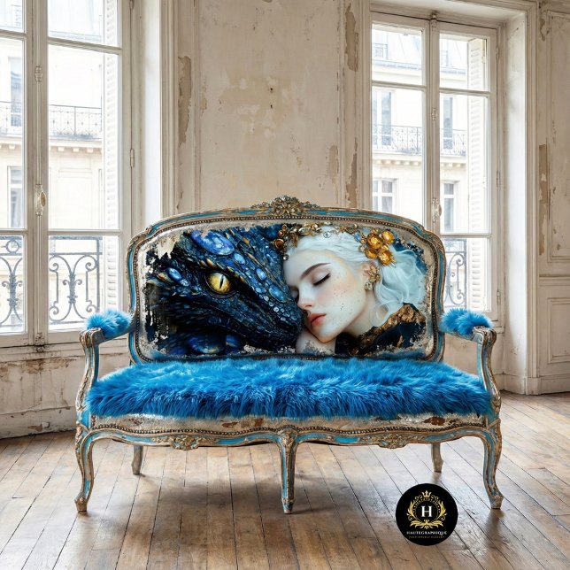 Jewel Blue Dragon & Queen Seidenpapier (Von Creator hochgeladen)