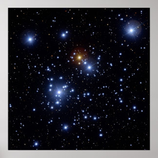 Jewel Box oder Kappa Crucis Cluster Poster