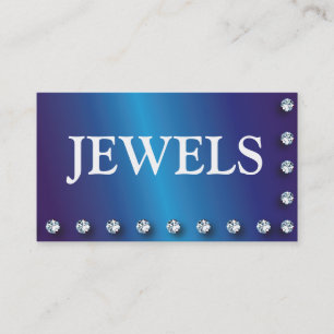 Jewel Business Card Diamonds Visitenkarte